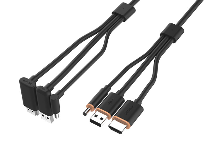 3-in-1-cable کابل سه تایی اتصال عینک واقعیت مجازی VR HDMI - Image 1